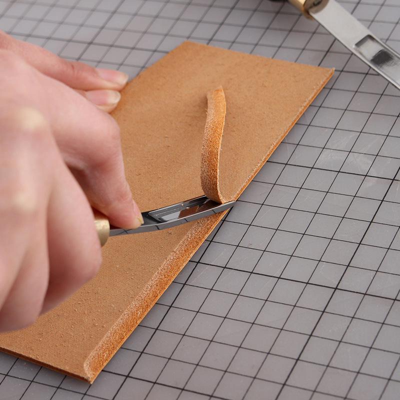 1Pc Leathercraft Stitch Groove - огляд і ціна Groover Stitching Tool