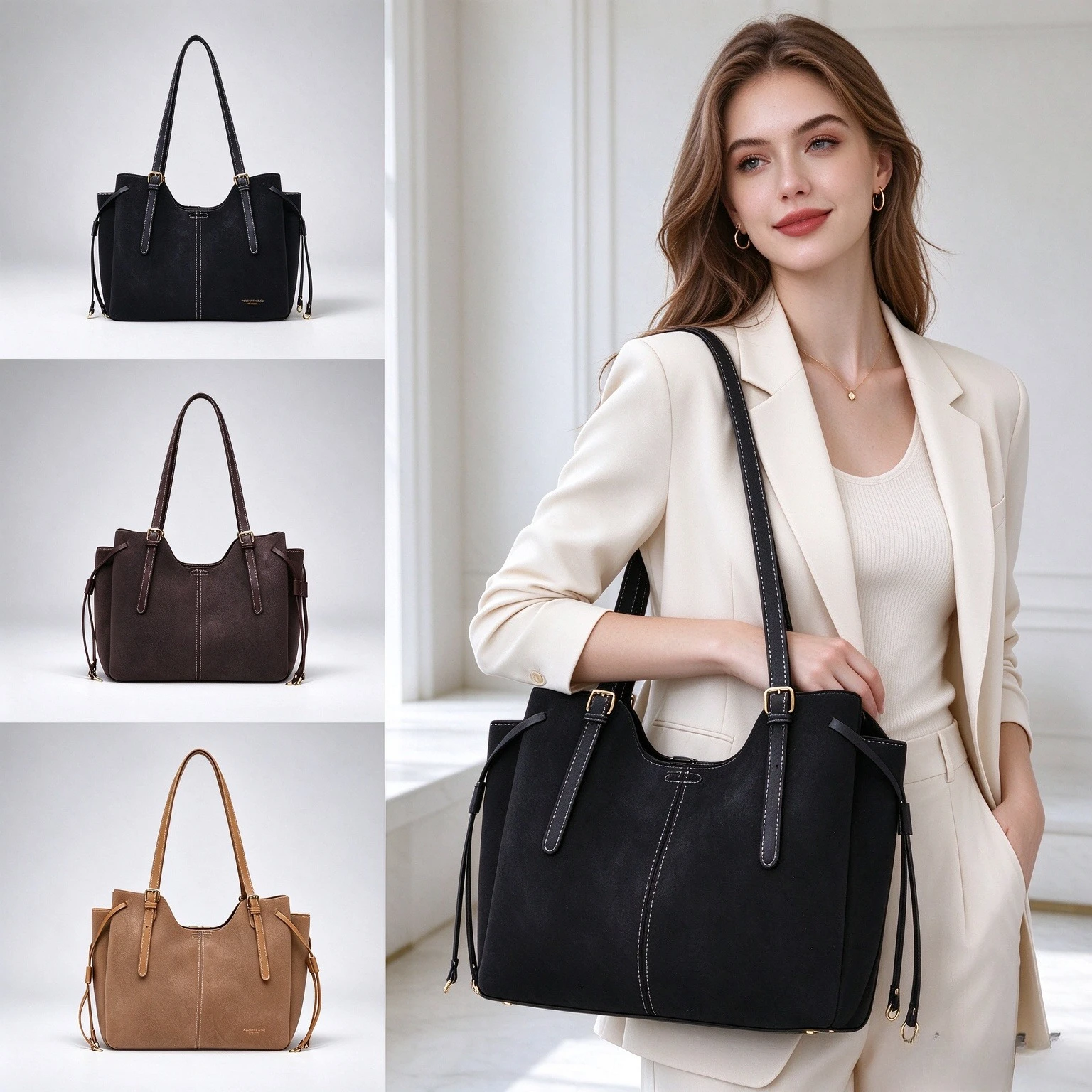Luxury Women Tassel Tote Bag D - огляд і ціна Leatherwork Designs