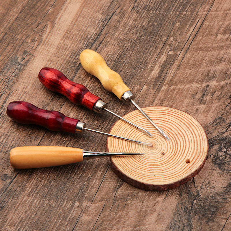 Leather Craft Tool Kit Leather - огляд і ціна Groover Stitching Tool